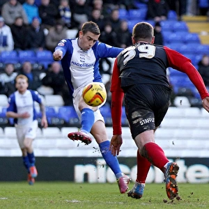 Sky Bet Championship Jigsaw Puzzle Collection: Sky Bet Championship : Birmingham City v Huddersfield Town : St. Andrew's : 15-02-2014