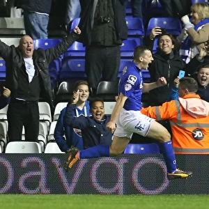 Paul Caddis Scores Birmingham City's Second Goal Against Nottingham Forest in Sky Bet Championship