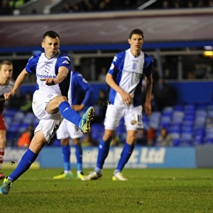 Paul Caddis Scores Penalty: Birmingham City's Thrilling Opener Against Middlesbrough (Sky Bet Championship, 07-12-2013)