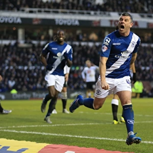 Paul Robinson's Stunner: Birmingham City's Historic First Goal in Sky Bet Championship Win Against Derby County