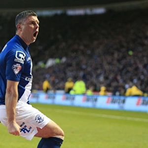 Paul Robinson's Stunner: Birmingham City's First Goal in Sky Bet Championship Win Against Derby County