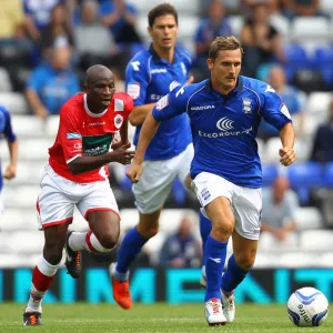 Pre-Season Friendlies Photographic Print Collection: Pre Season Friendly - Birmingham City v Royal Antwerp - St. Andrew's