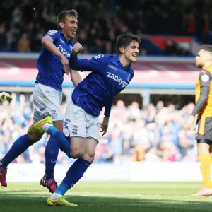 Sky Bet Championship Collection: Sky Bet Championship - Birmingham City v Wolves - St. Andrew's