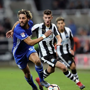 Ryan Shotton of Birmingham City in FA Cup Action at St. James' Park Against Newcastle United
