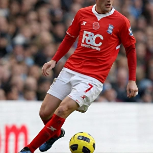 Sebastian Larsson Faces Manchester City: Birmingham City vs. Manchester City (13-11-2010)