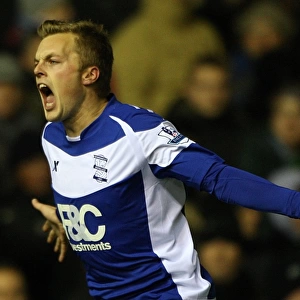 Sebastian Larsson Scores Penalty: Birmingham City Takes the Lead in Carling Cup Quarterfinal (02-12-2010)