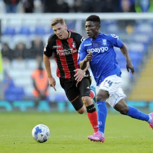 Sky Bet Championship Collection: Sky Bet Championship - Birmingham City v Bournemouth - St. Andrew's