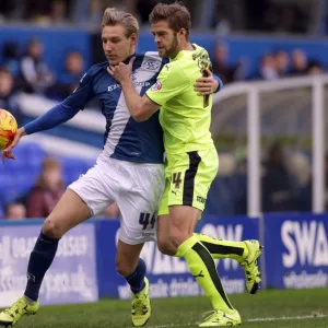 Sky Bet Championship Framed Print Collection: Sky Bet Championship - Birmingham City v Huddersfield Town - St. Andrews