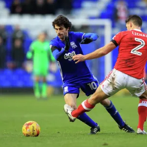 Sky Bet Championship Framed Print Collection: Sky Bet Championship - Birmingham City v Nottingham Forest - St Andrews