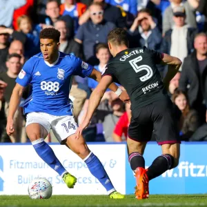 Sky Bet Championship Photographic Print Collection: Sky Bet Championship - Birmingham City v Aston Villa - St Andrew's