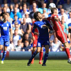 Sky Bet Championship Framed Print Collection: Sky Bet Championship - Birmingham City v Cardiff City - St Andrews