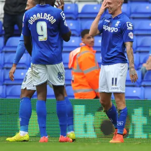 Sky Bet Championship Poster Print Collection: Sky Bet Championship - Birmingham City v Fulham - St. Andrew's