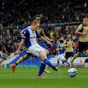 Sky Bet Championship Photographic Print Collection: Sky Bet Championship : Birmingham City v Leeds United : St. Andrew's : 26-04-2014
