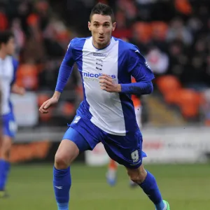 Sky Bet Championship Photographic Print Collection: Sky Bet Championship : Blackpool v Birmingham City : Bloomfield Road : 22-02-2014