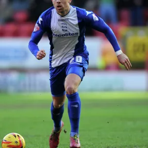 Sky Bet Championship Photographic Print Collection: Sky Bet Championship : Charlton Athletic v Birmingham City : The Valley : 08-02-2014