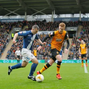 Sky Bet Championship Poster Print Collection: Sky Bet Championship - Hull City v Birmingham City - KC Stadium