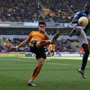 Sky Bet Championship Poster Print Collection: Sky Bet Championship - Wolves v Birmingham City - Molineux