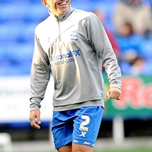 Stephen Carr in Action: Birmingham City vs. Reading, Championship 2011 - Madejski Stadium
