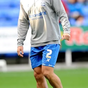 Stephen Carr in Action: Birmingham City vs. Reading, Championship 2011 - Madejski Stadium