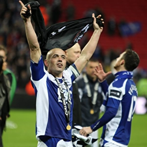 Stephen Carr's Triumphant Moment: Birmingham City FC Wins Carling Cup vs Arsenal at Wembley Stadium