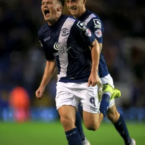 Sky Bet Championship Poster Print Collection: Sky Bet Championship - Birmingham City v Derby County - St. Andrews