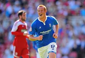21-08-2011 v Middlesbrough, Riverside Stadium Collection: Adam Rooney's Penalty Victory: Birmingham City's Triumph Over Middlesbrough (21-08-2011)