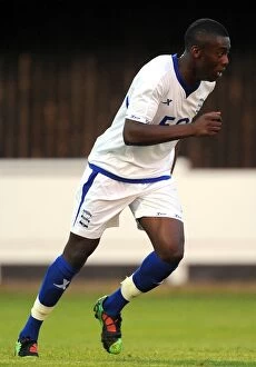 Images Dated 10th August 2010: Akwasi Asante Scores: Birmingham City XI Triumphs Over Harrow Borough (10-08-2010)