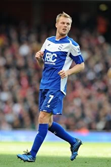 Images Dated 16th October 2010: Alexander Hleb in Action: Birmingham City vs Arsenal (16-10-2010, Emirates Stadium)