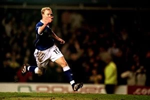 31-01-2001 Semi Final - Second Leg v Ipswich Town Collection: Andrew Johnson's Four-Goal Onslaught: Birmingham City's Epic Semi-Final Triumph over Ipswich Town in