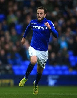 Images Dated 3rd April 2015: Andrew Shinnie in Action: Birmingham City vs Rotherham United (Sky Bet Championship, St. Andrew's)