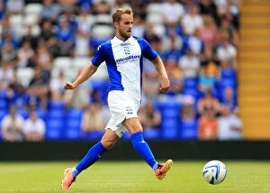 Friendly : Birmingham City v Hull City : St. Andrew's : 27-07-2013 Collection: Andrew Shinnie in Action: Birmingham City vs Hull City Friendly Match at St
