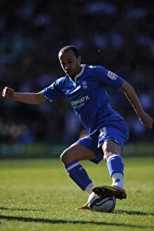 Images Dated 3rd March 2012: Andros Townsend in Action for Birmingham City vs. Derby County (03-03-2012, St. Andrew's)