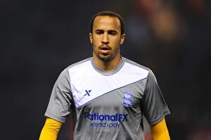 13-03-2012 v Leicester City, The King Power Stadium Collection: Andros Townsend in Action: Birmingham City vs. Leicester City (Npower Championship)