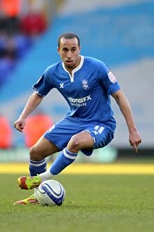 Images Dated 25th February 2012: Andros Townsend Scores Dramatic Last-Minute Winner for Birmingham City against Nottingham Forest