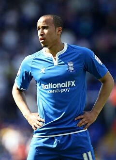 Images Dated 25th March 2012: Andros Townsend's Dramatic Performance: Birmingham City vs. Cardiff City (Npower Championship)