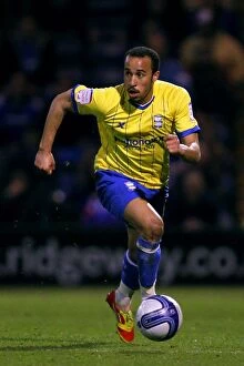 20-03-2012 v Portsmouth, Fratton Park Collection: Andros Townsend's Stunner: Birmingham City's Championship Win Against Portsmouth (20-03-2012)