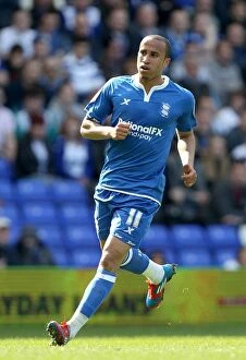 Images Dated 25th March 2012: Andros Townsend's Unforgettable Display: Birmingham City vs. Cardiff City (Npower Championship)
