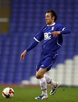 FA Youth Cup Collection: Ashley Sammons Ignites Birmingham City FC's FA Youth Semi-Final Against Liverpool