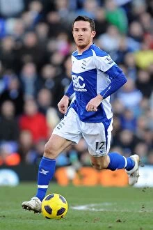 Images Dated 12th February 2011: Barry Ferguson in Action: Birmingham City vs Stoke City (Premier League 2011)