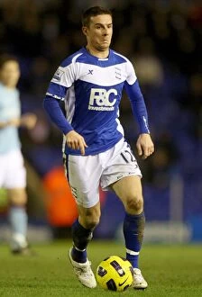Images Dated 2nd February 2011: Barry Ferguson and Birmingham City Face Manchester City in Premier League Showdown (02-02-2011)