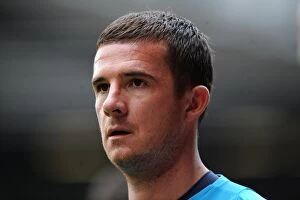 Images Dated 16th August 2009: Barry Ferguson Leads Birmingham City at Old Trafford: Manchester United vs