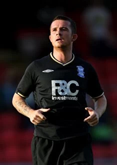 Images Dated 4th August 2009: Barry Ferguson Leads Birmingham City in Pre-Season Friendly Against Crewe Alexandra (2009)