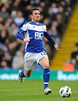 23-10-2010 v Blackpool, St. Andrew's Collection: Barry Ferguson Leads Birmingham City in Premier League Battle against Blackpool at St