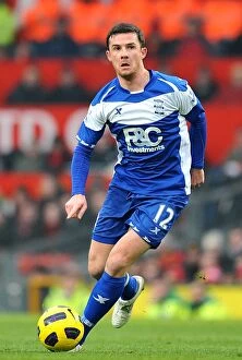 22-01-2011 v Manchester United, Old Trafford Collection: Barry Ferguson at Old Trafford: Birmingham City vs Manchester United, Barclays Premier League (2011)