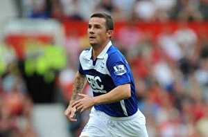 Images Dated 16th August 2009: Barry Ferguson at Old Trafford: Birmingham City vs Manchester United (August 16, 2009)
