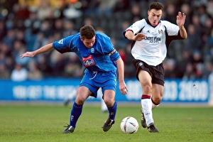 Battle for the Ball: Steed Malbranque vs. Jeff Kenna (FA Cup Third Round, Fulham vs. Birmingham City - 05-01-2003)