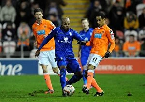 Blackpool v Birmingham City : Bloomfield Road : 27-11-2012 Collection: Battling for Championship Supremacy: Ince vs. King - Blackpool vs. Birmingham City Showdown