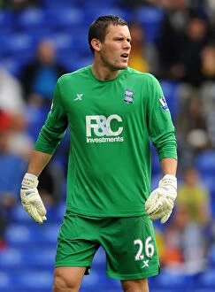 Images Dated 7th August 2010: Ben Foster in Action: Birmingham City vs Mallorca (07-08-2010)