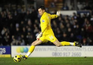 FA Cup Round 5, 19-02-2011 v Sheffield Wednesday, St. Andrew's Collection: Ben Foster in Action: FA Cup Fifth Round Showdown - Birmingham City vs Sheffield Wednesday (2011)