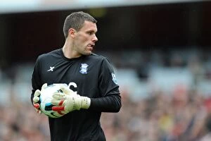 Images Dated 16th October 2010: Ben Foster's Heroic Performance: Birmingham City vs. Arsenal, Barclays Premier League (16-10-2010)